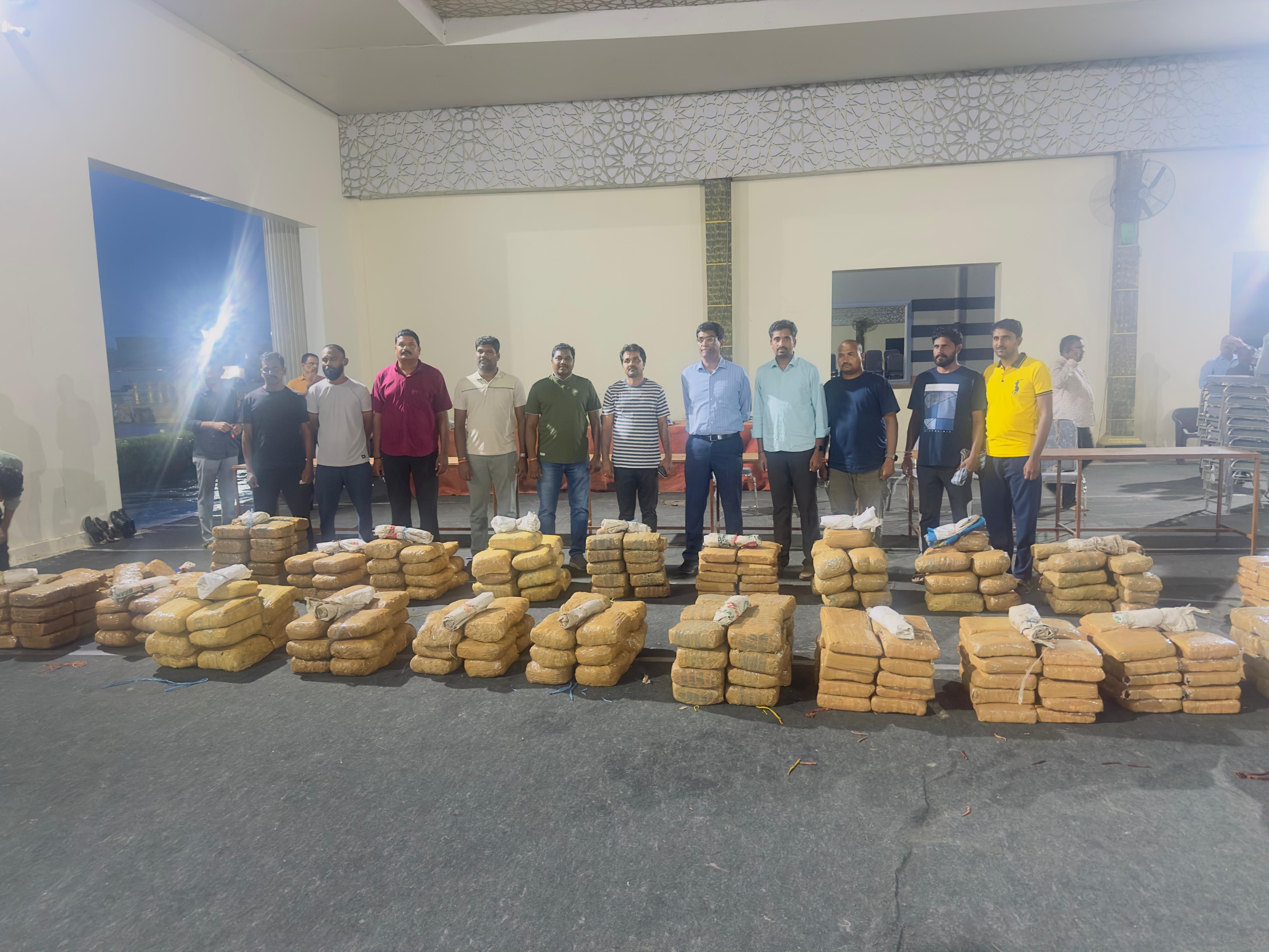 EAGLE Busts Interstate Ganja Ring, Seizes 847 Kgs