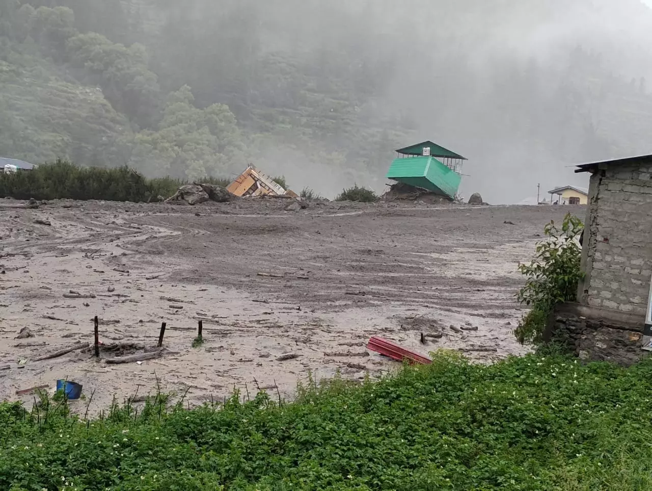 Cloudburst Triggers Floods in Uttarkashi