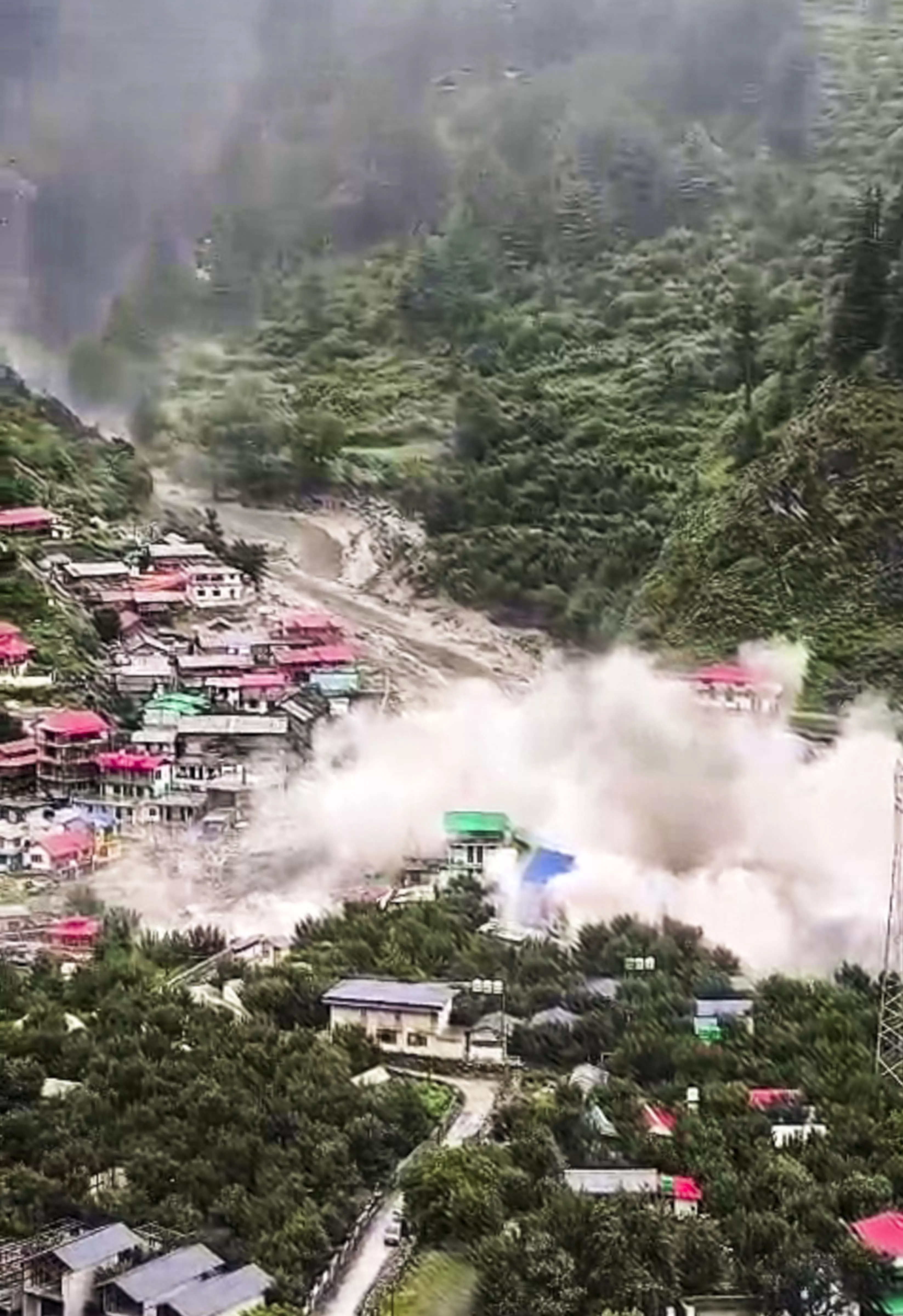 Flash Flood Swallows Dharali