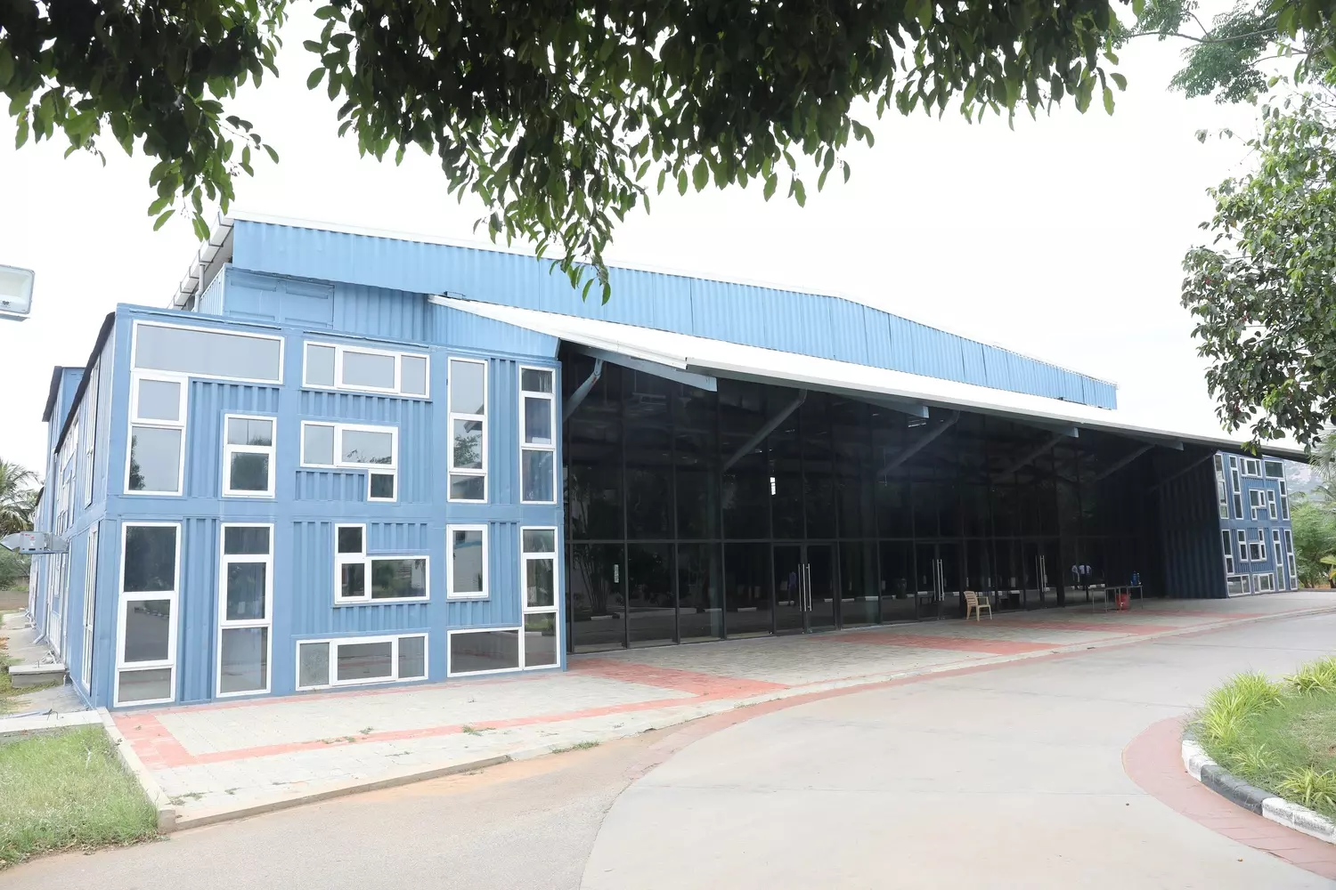 Mohan Babu University Builds India’s First Container Stadium With Rs.30 Cr