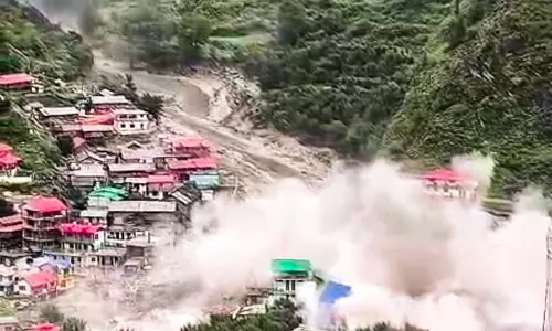 Flash Flood Swallows Dharali