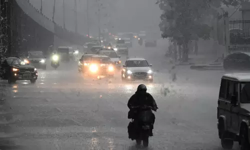 New Clouds Form Over Parts of Hyderabad