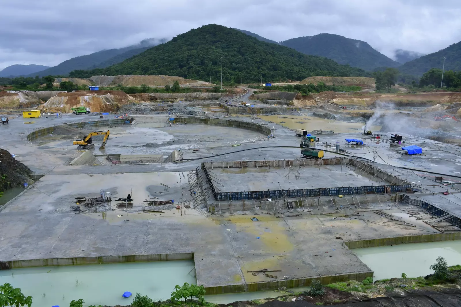 Construction Activities at Kaiga Project Gathered Pace, Says Site Director Construction Activities at Kaiga Project Gathered Pace, Says Site Director