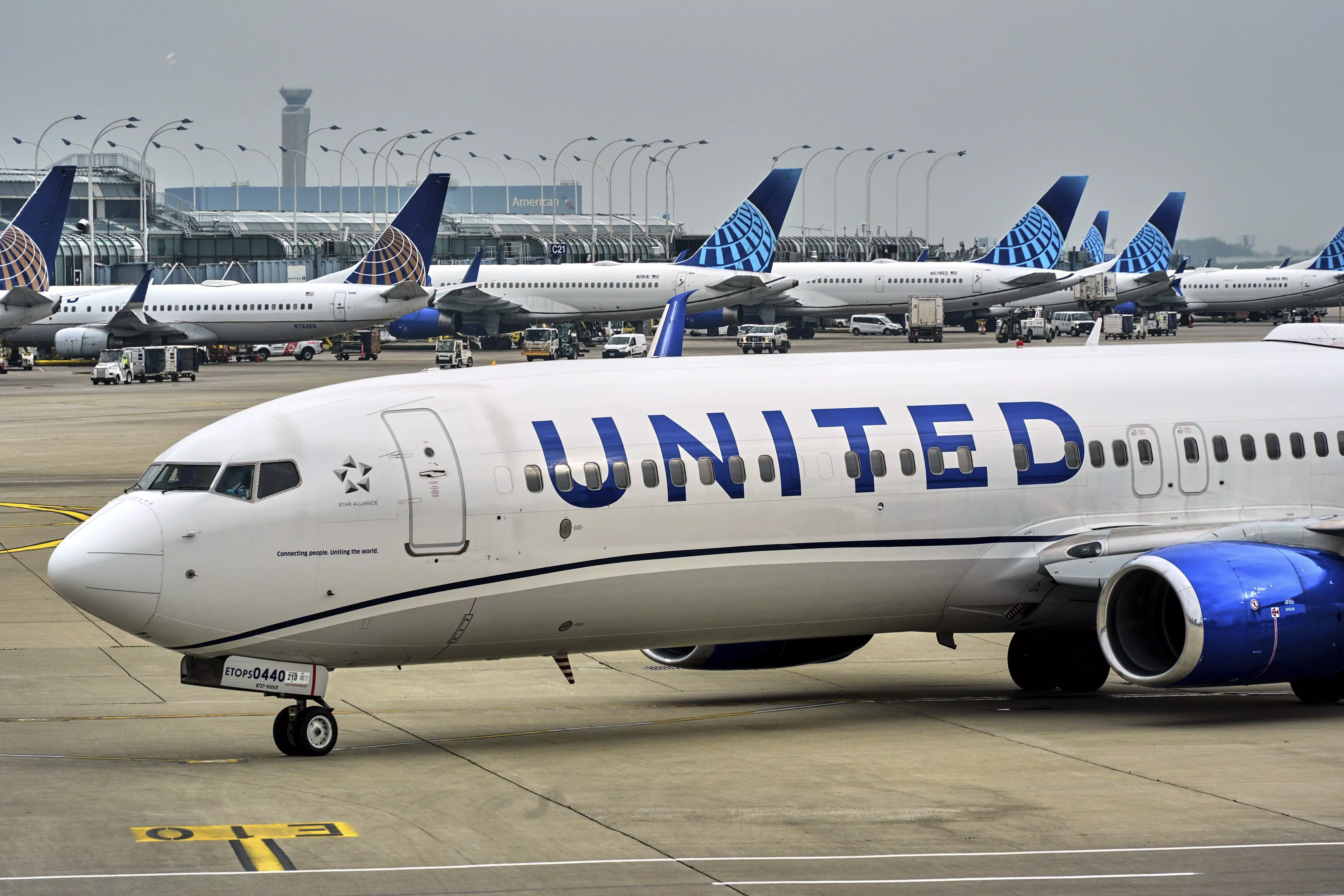 United Airlines Flights Grounded in the US
