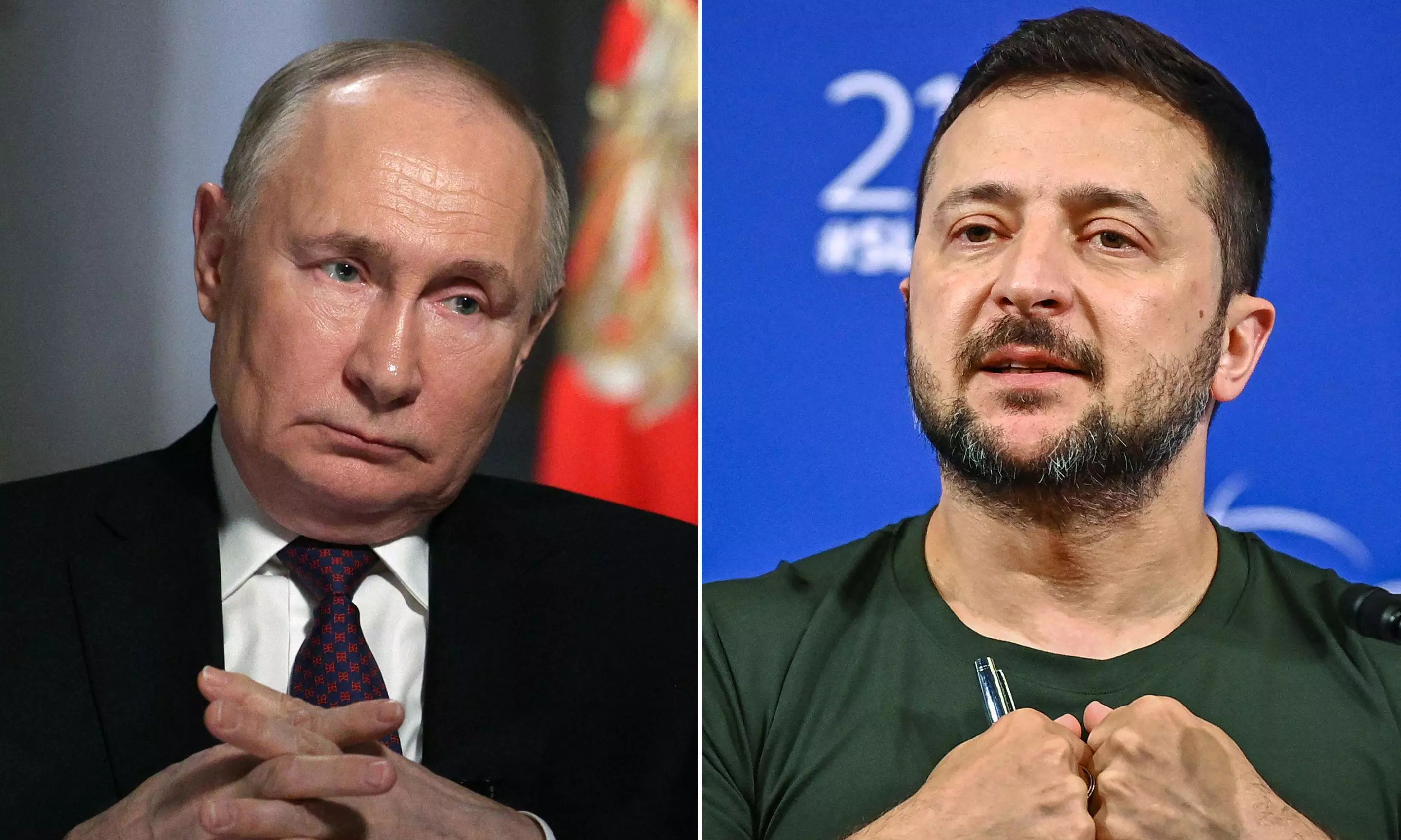 Zelensky Calls For Putin Meeting To End War