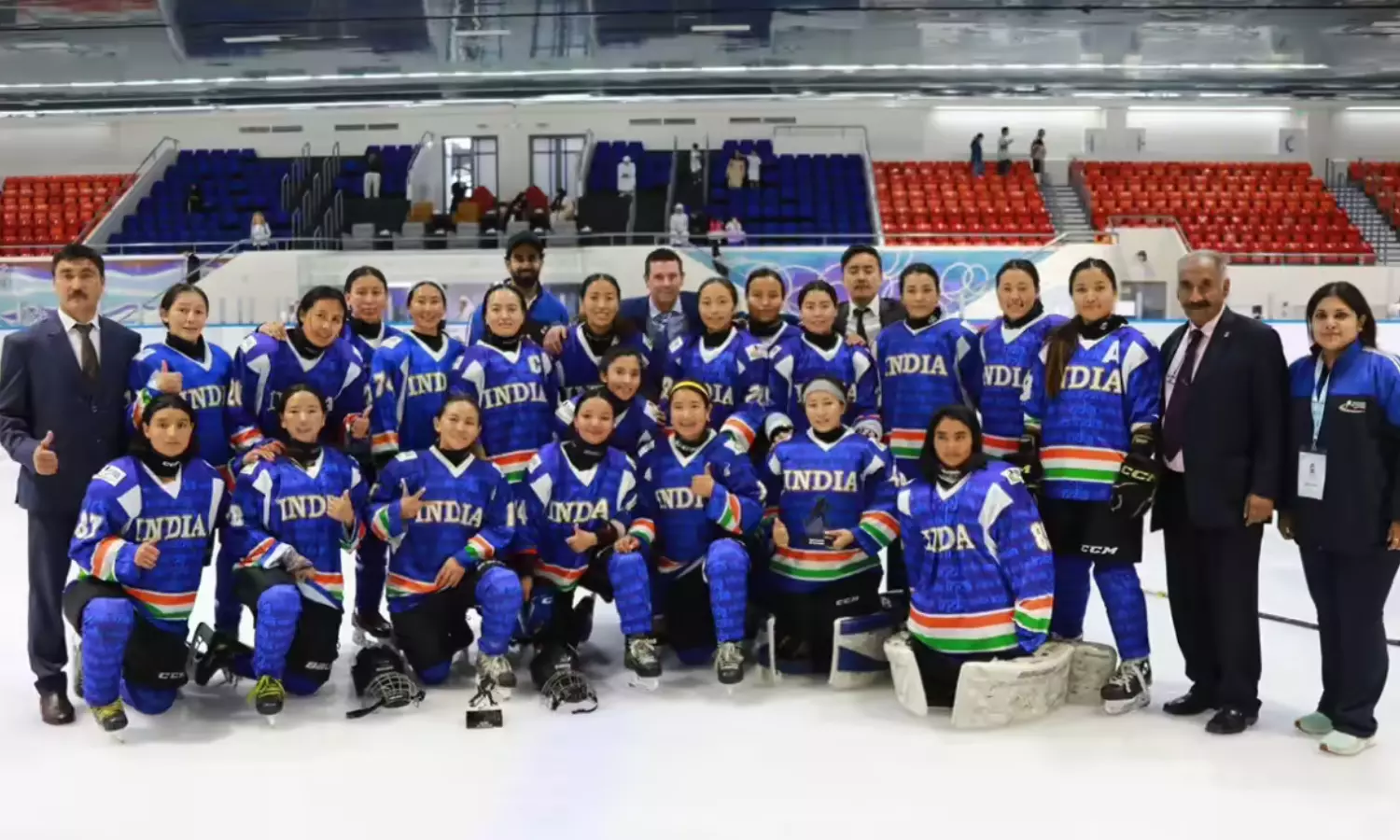 From Borrowing Uniforms to Making History: Indian Ice-Hockey Womens Journey to Glory