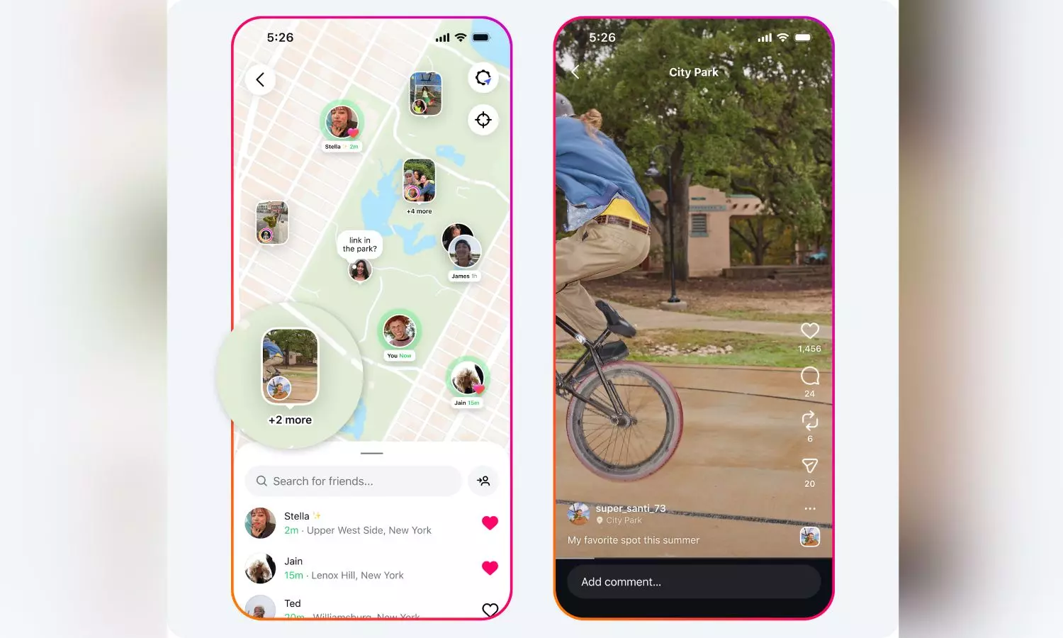 Instagram Launches Reposts, Friends Tab, Location Sharing Features