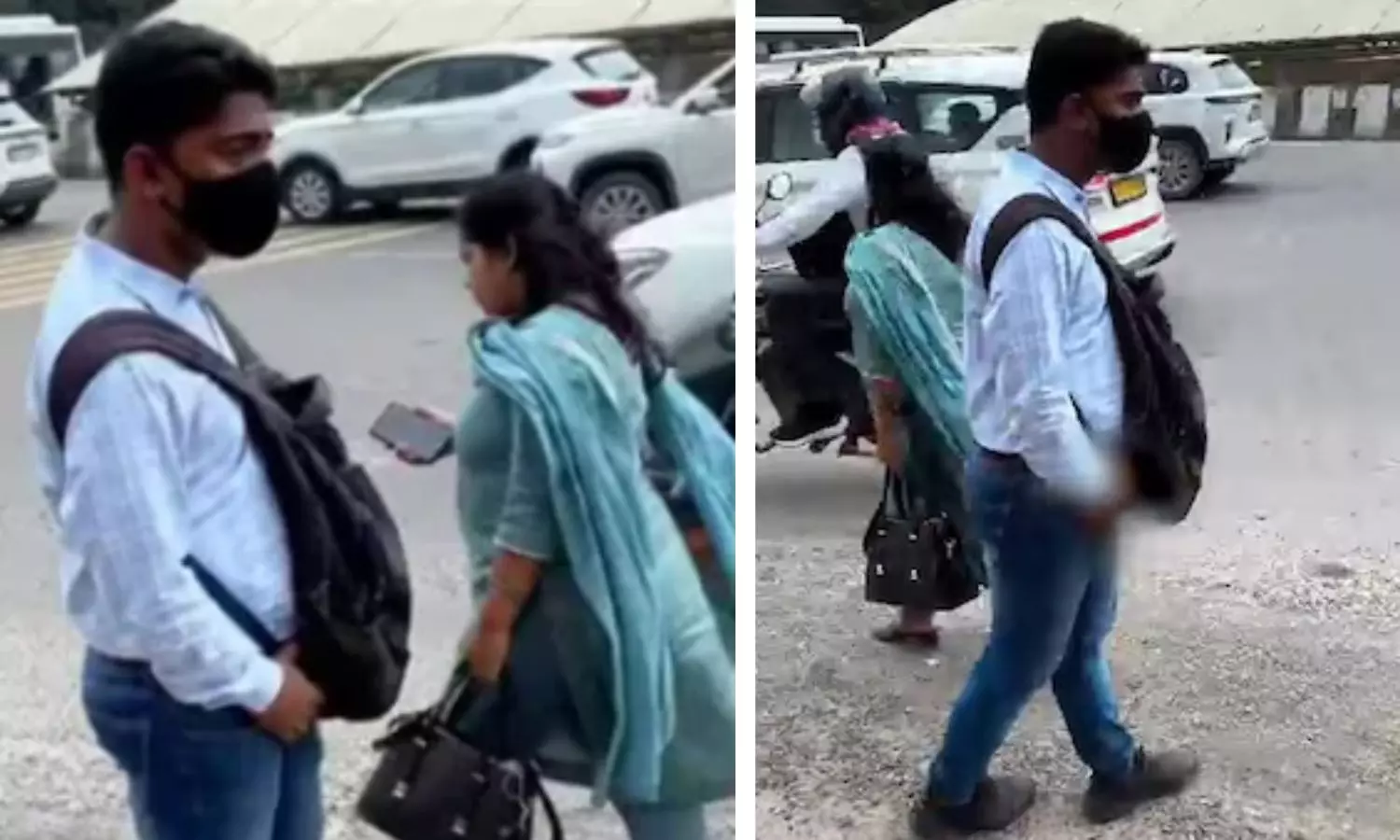 Man Caught Masturbating in Front of Model at Gurugram