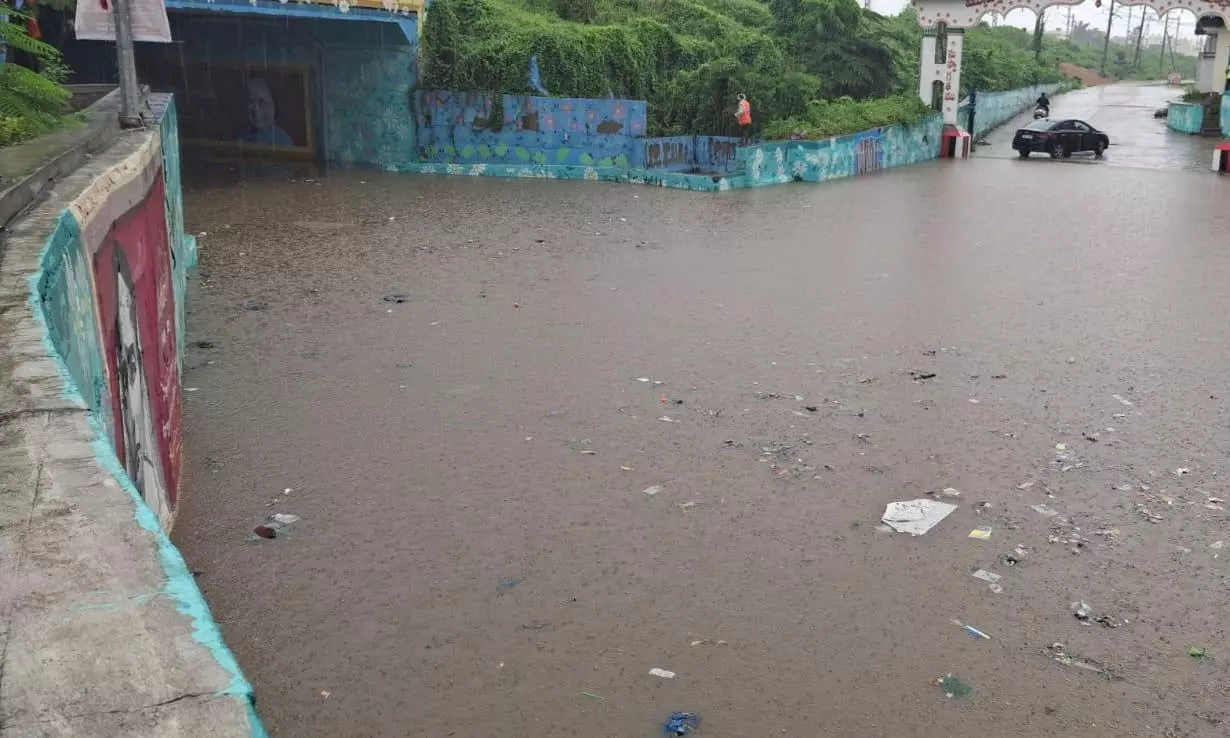Heavy Rain Lashes Nizamabad Town