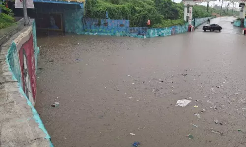 Heavy Rain Lashes Nizamabad Town