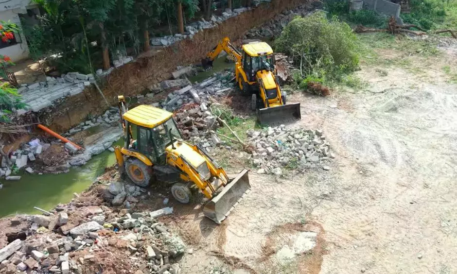 Encroached Nalas, Clogged Drains Flood Yousufguda and Ameerpet