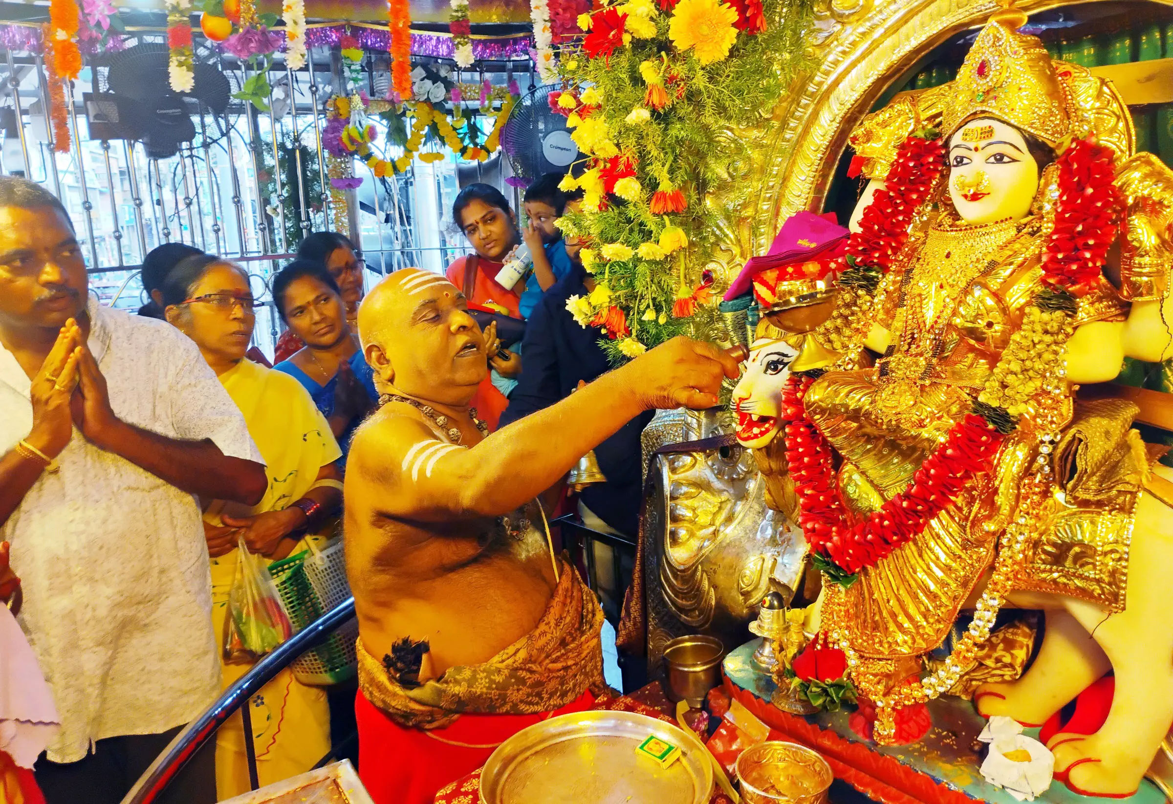 Devotees Throng Goddess Temples For Varalakshmi Vratam In East Godavari Devotees Throng Goddess Temples For Varalakshmi Vratam In East Godavari