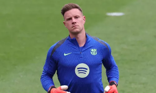 Barcelona Strip Ter Stegen Of Captaincy As Feud Escalates