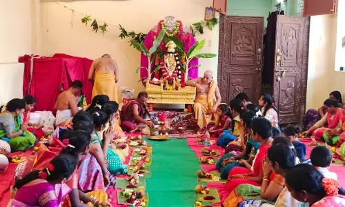 Devotion, Grandeur Mark Varalakshmi Vratam Pujas Across Nellore District Devotion, Grandeur Mark Varalakshmi Vratam Pujas Across Nellore District