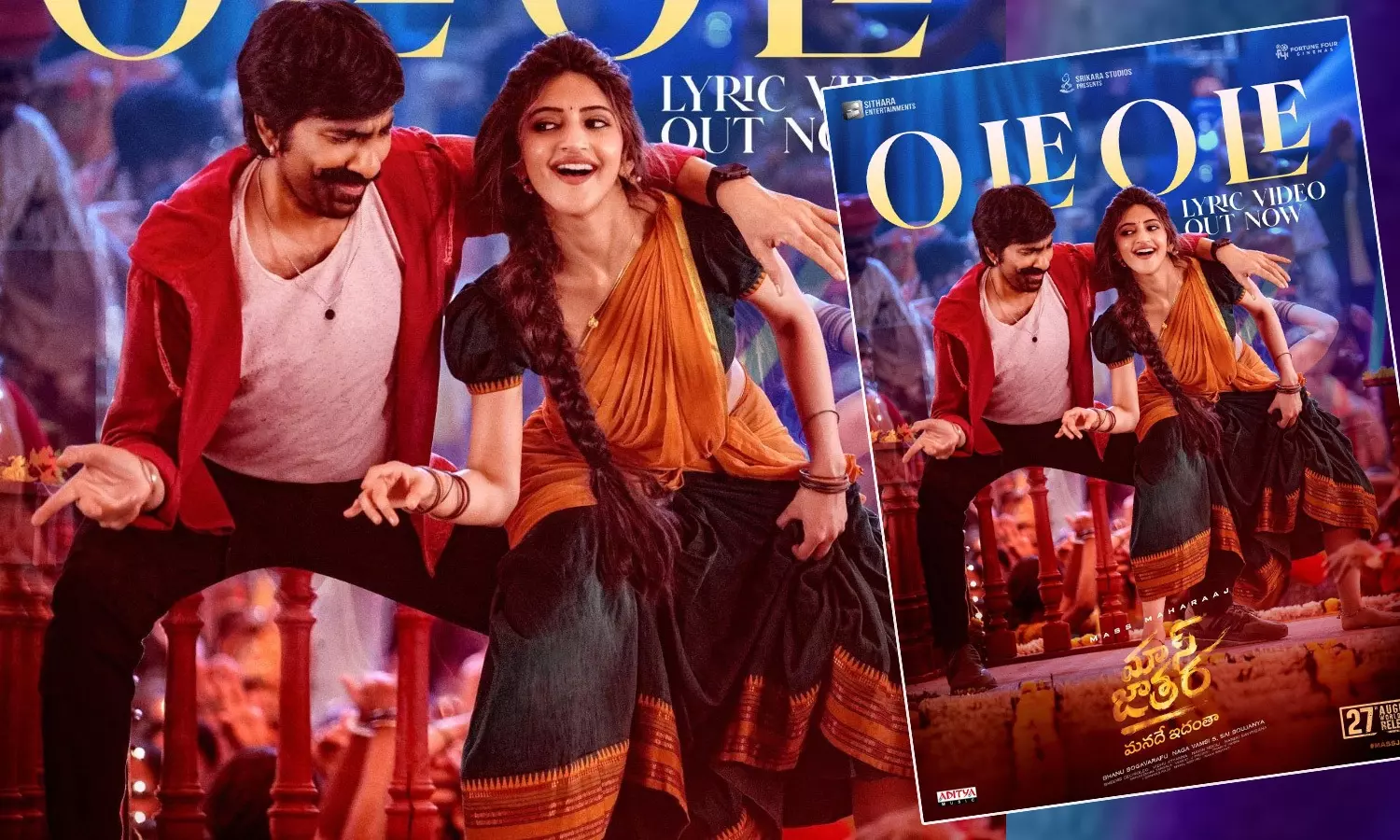 Ravi Teja–Sreeleela Song ‘Ole Ole’ Draws Flak