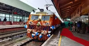 Historic Milestone: First Freight Train Arrives at Anantnag