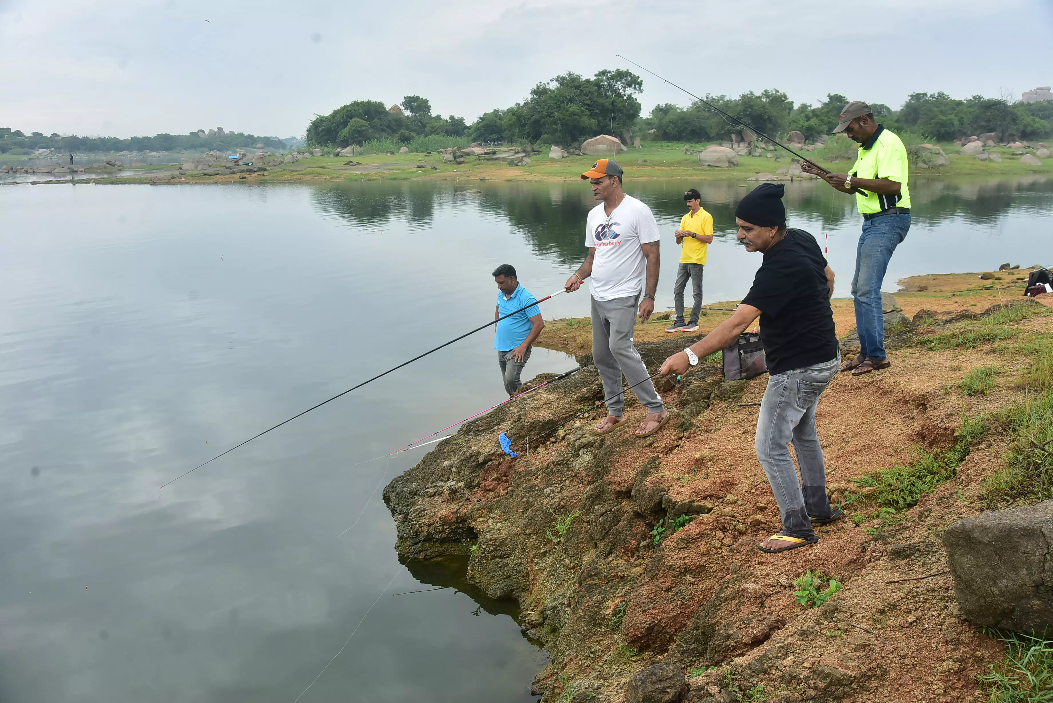 Anglers Happy As Hyderabad’s Lakes Fill Up
