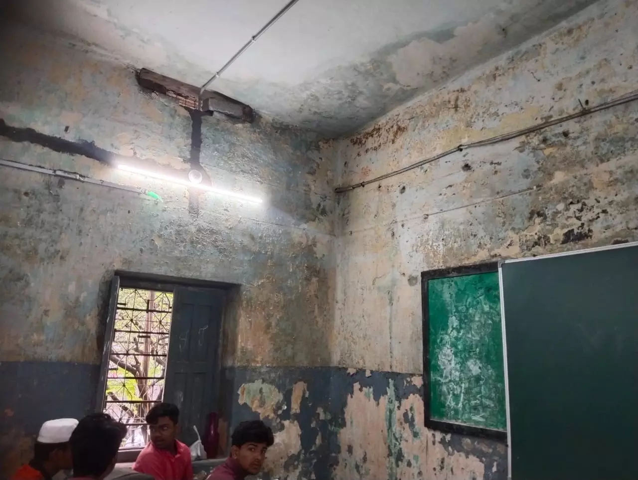 Crumbling Nampally College Poses Safety Risk
