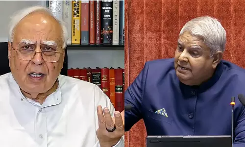 Heard of Laapataa Ladies, Not Laapataa VP: Sibal Questions Dhankhar’s Whereabouts