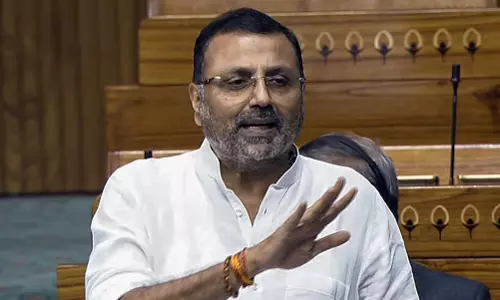 BJP MP Nishikant Dubey Files Privilege Complaint Over FIR in Temple Entry Case