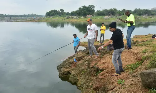 Anglers Happy As Hyderabad’s Lakes Fill Up