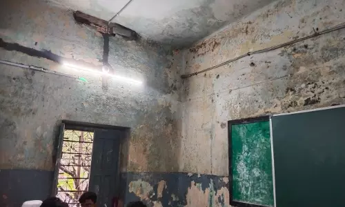 Crumbling Nampally College Poses Safety Risk