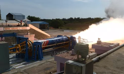 First Static Test of KALAM 1200 Motor for Vikram-1 Successfully Conducted at Sriharikota