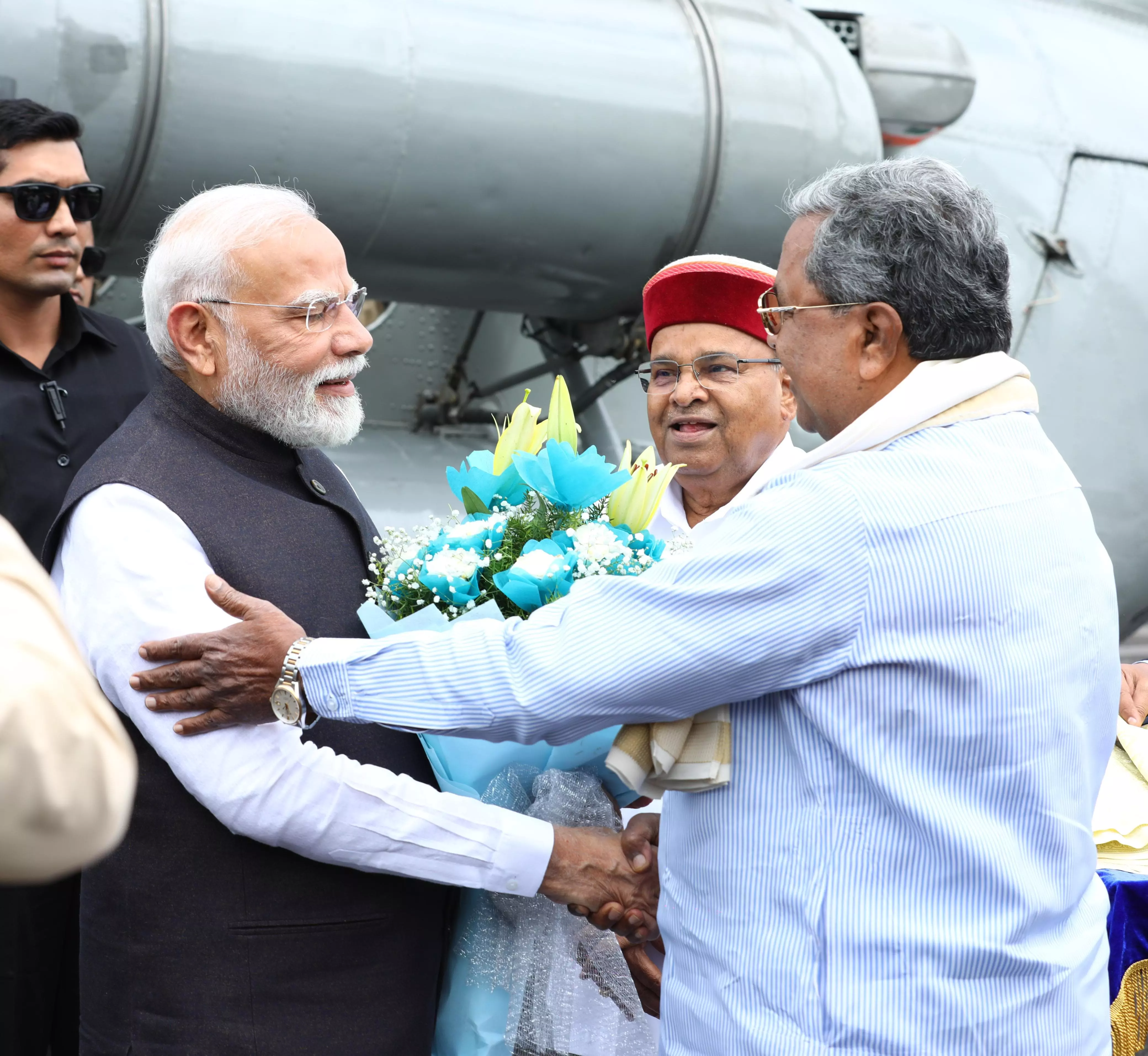 CM and PM Cross Swords At Metro Route Inaugural Function in Bengaluru