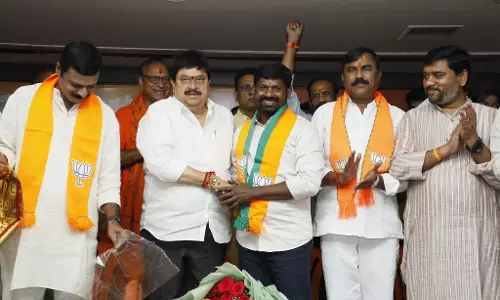Former Achampet BRS MLA Guvvala Balaraju Joins BJP