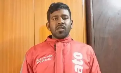 Food Delivery Worker Swept Away in Open Drain in Hyderabad