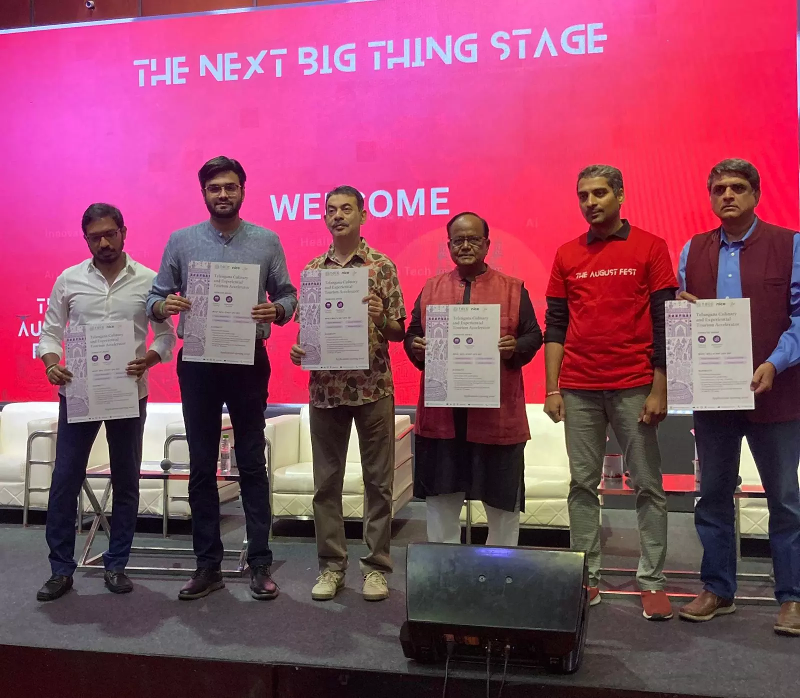 Telangana Govt, The Culinary Lounge Unveil India’s First Culinary and Experiential Tourism Accelerator at The August Fest 2025 held at HITEX