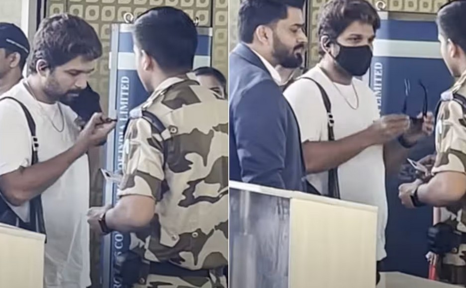Allu Arjun's Airport Appearance and Upcoming Film
