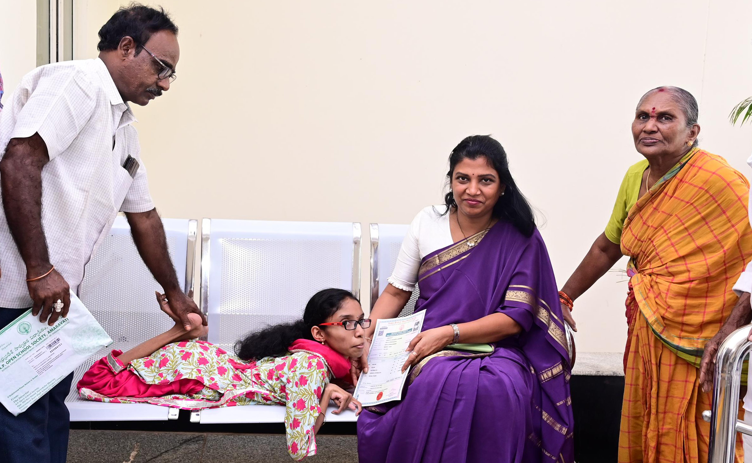 Student with Cerebral Palsy Achieves Success in SSC Exams