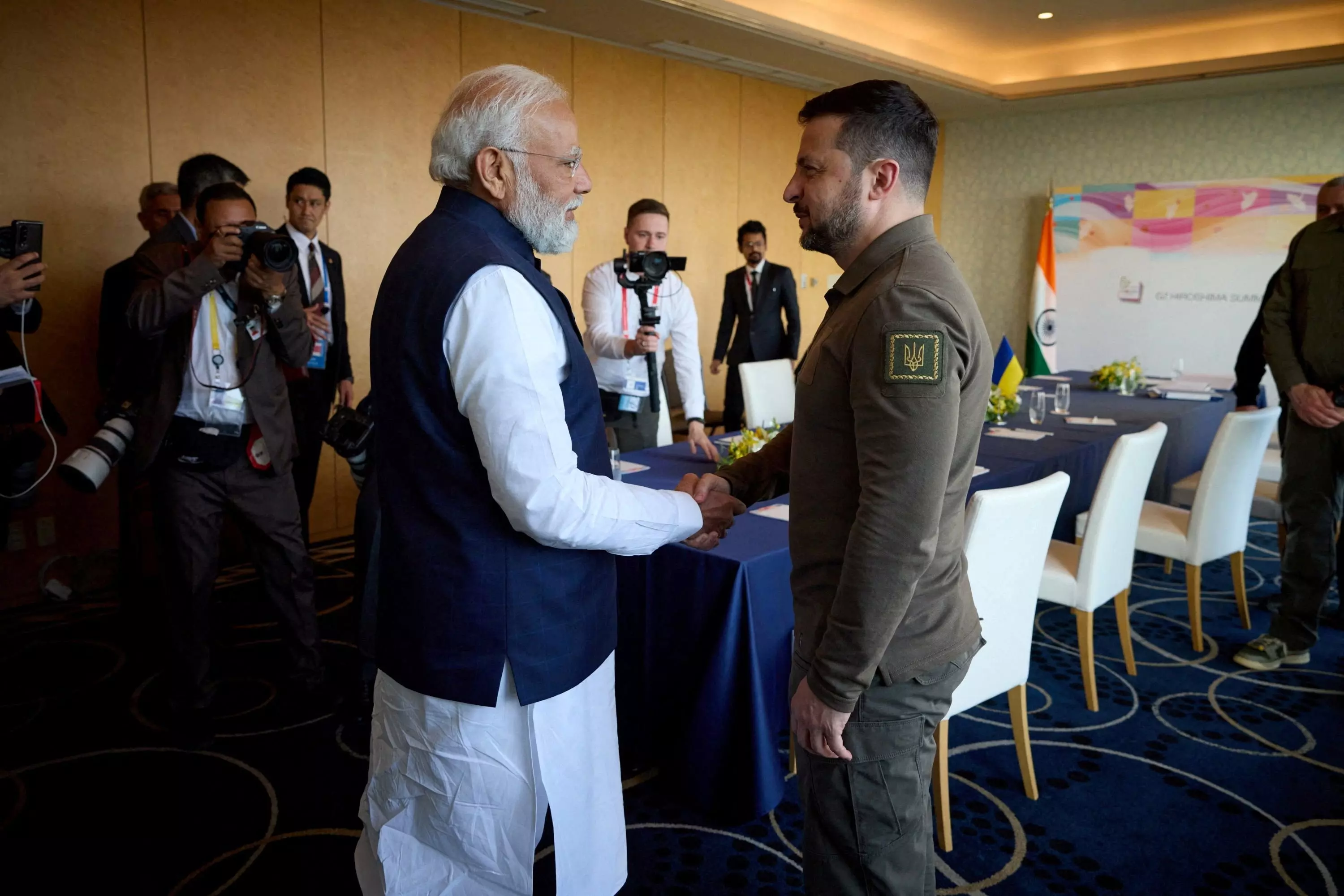 Modi, Zelenskyy Talk Ukraine Peace