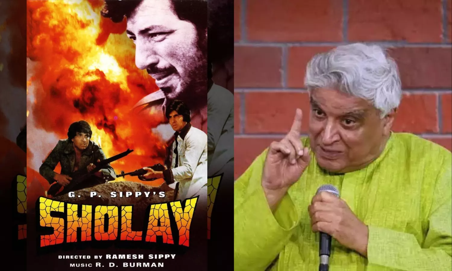 No Basanti, Radha, We Had Two Armymen, Dacoit in Mind: Javed Akhtar on Sholay No Basanti, Radha, We Had Two Armymen, Dacoit in Mind: Javed Akhtar on Sholay