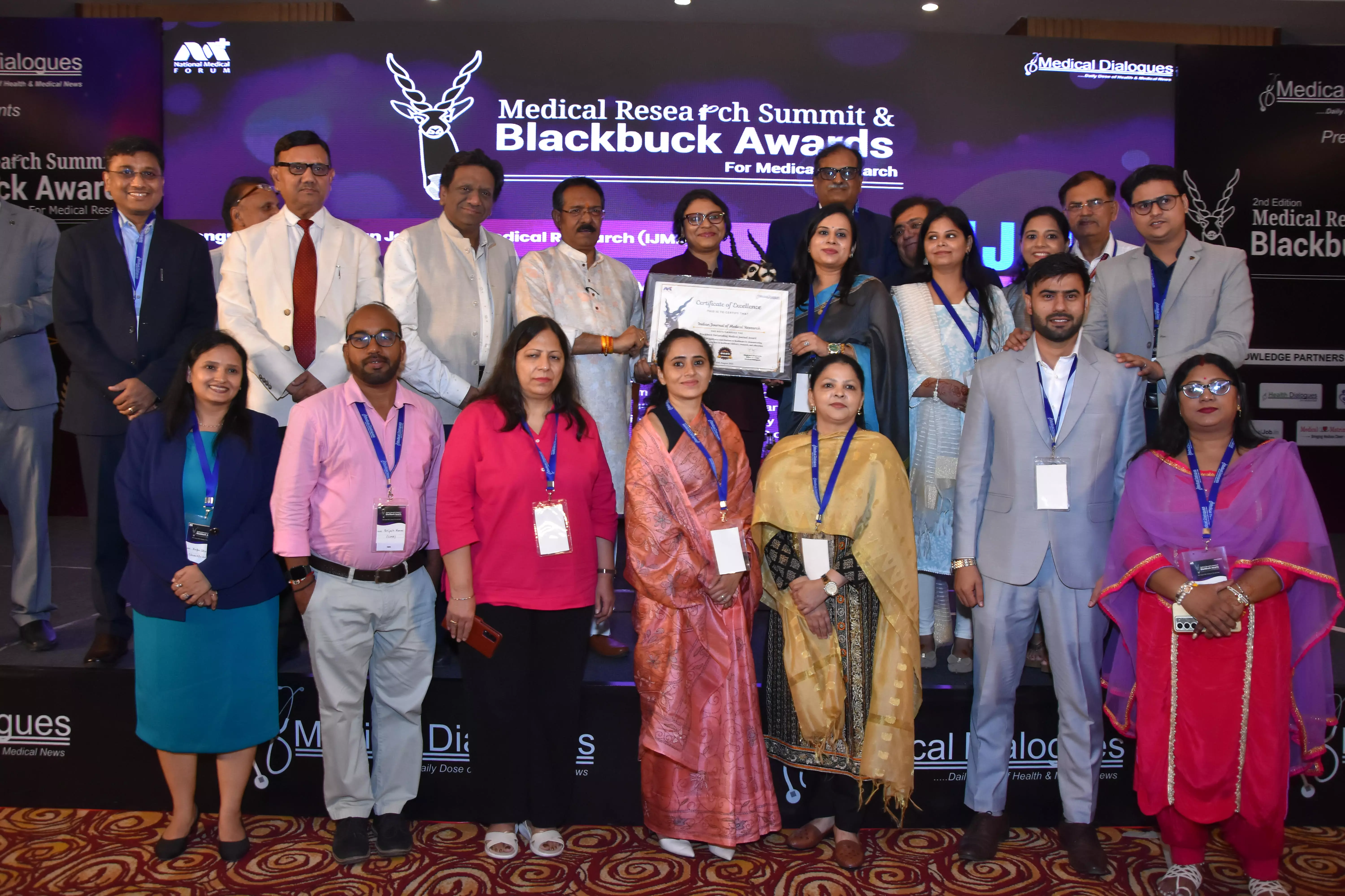 112-Year-Old ICMRs Journal Recognised for Contributions to Medical Research 112-Year-Old ICMRs Journal Recognised for Contributions to Medical Research