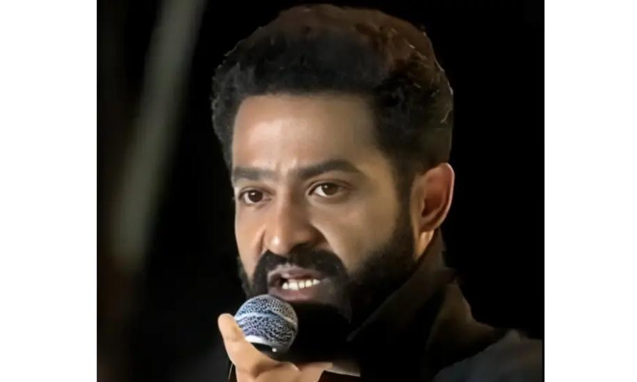 Jr NTR Addresses Interruptions at Hyderabad Fan Meet
