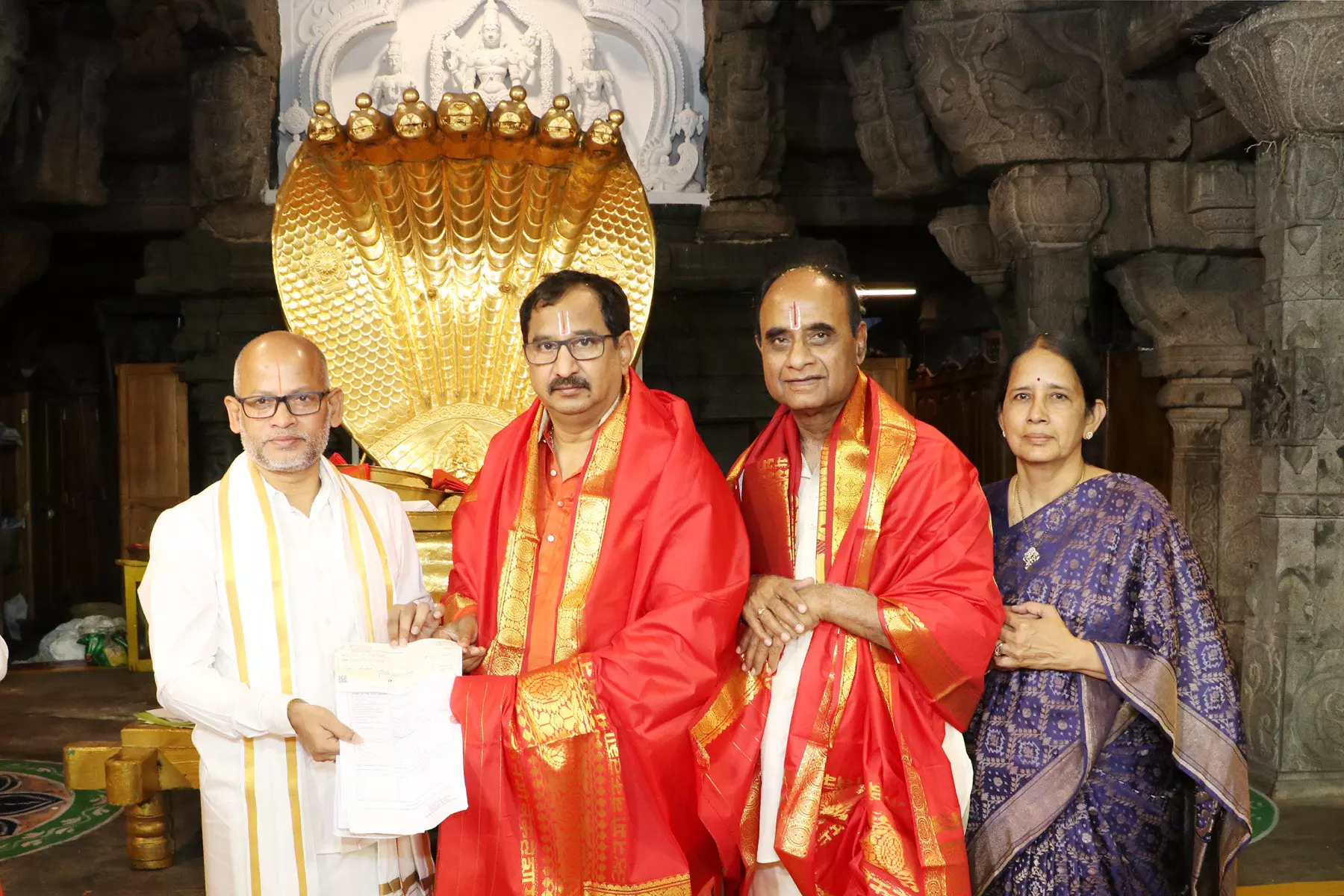 Hyderabad Devotee Donates Rs 1.1 Cr to TTD in Andhra