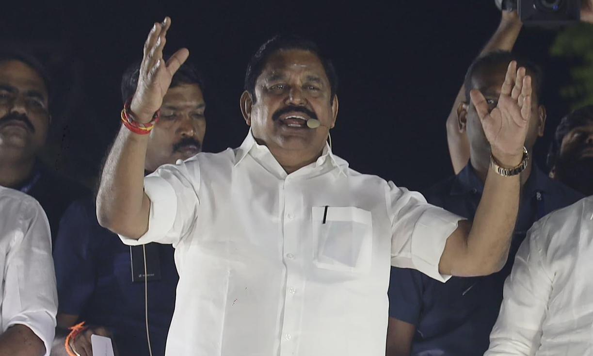 Palaniswami Replies to Stalin, Predicts DMK Debacle