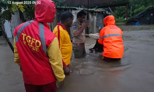 Heavy Overnight Rain Batters Telangana Districts