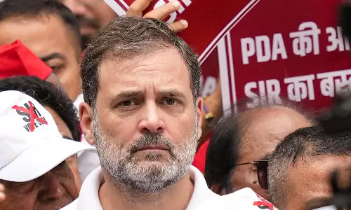 Rahul Accuses EC of Failing to Uphold One Man, One Vote Rahul Accuses EC of Failing to Uphold One Man, One Vote