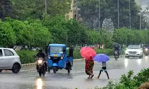 Heavy Rain Disrupts Roads And Bridges In Hyderabad City