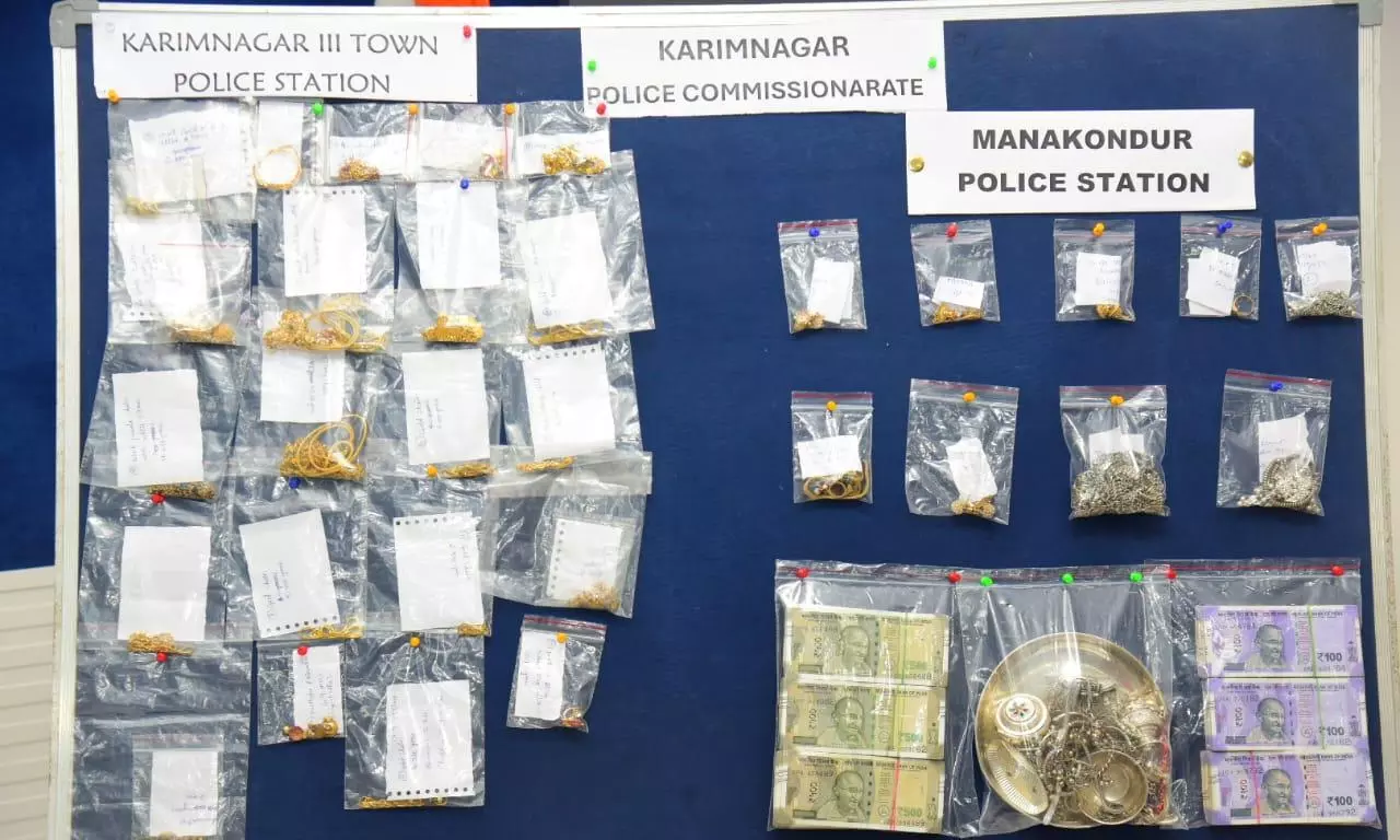 Inter-district Burglary Gang Busted In Karimnagar