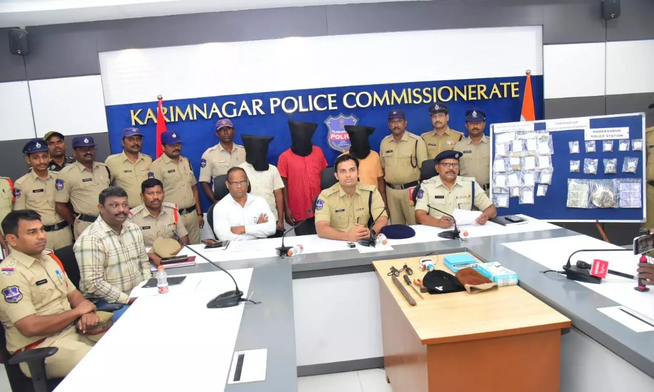 Inter-district Burglary Gang Busted In Karimnagar