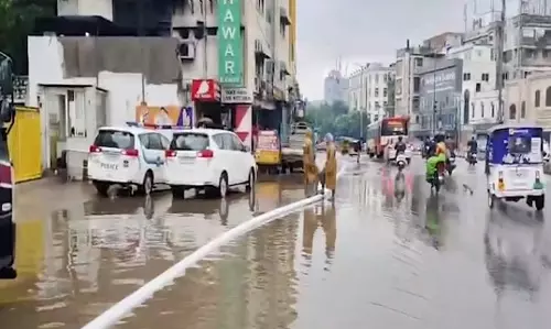 Avoid Stepping Out, Hyd Traffic Police