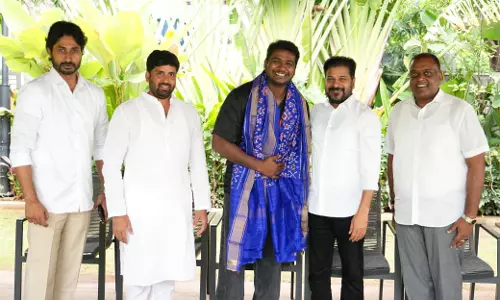 Singer Rahul Sipligunj Calls on CM Revanth