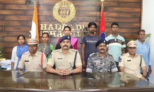 6 Maoists Surrendered Before Bhadradri Kothagudem Police