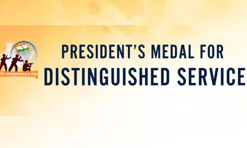 1,090 Police Personnel Get Service Medals on I-Day Eve