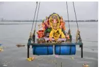 Lunar Eclipse to Cast Shadow on Ganesh Idols Immersion in Hyderabad
