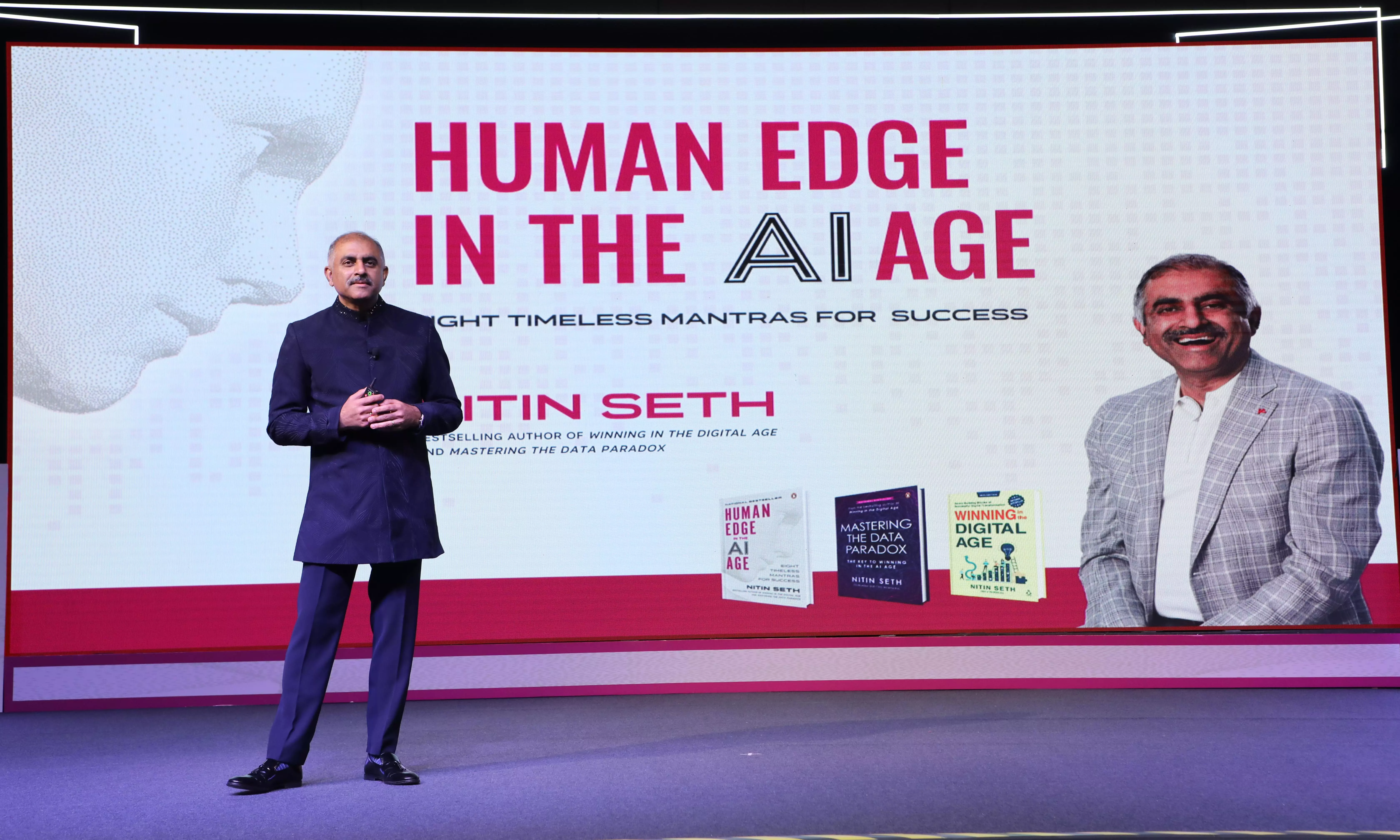 Nitin Seth Unveils His 3rd Book on AI – Human Edge in the AI Age
